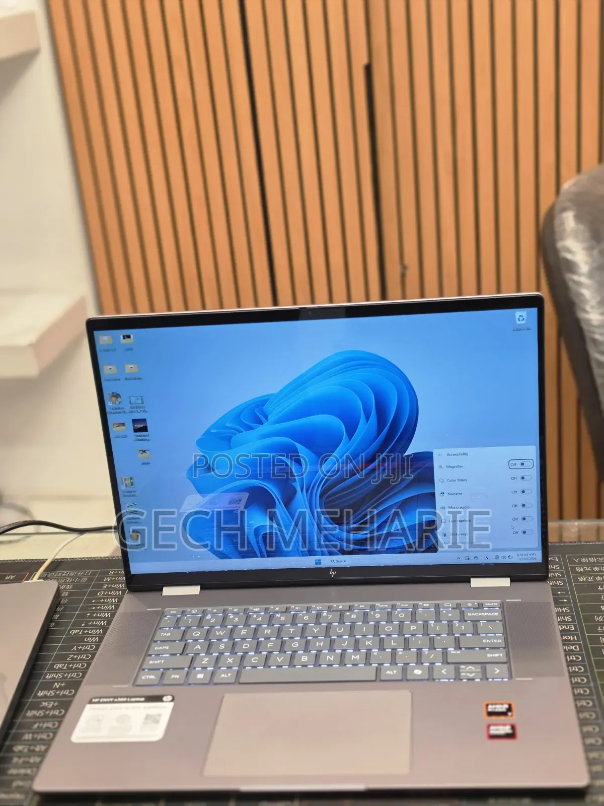 New Laptop HP Envy x360 16GB AMD Ryzen 7 SSD 512GB
