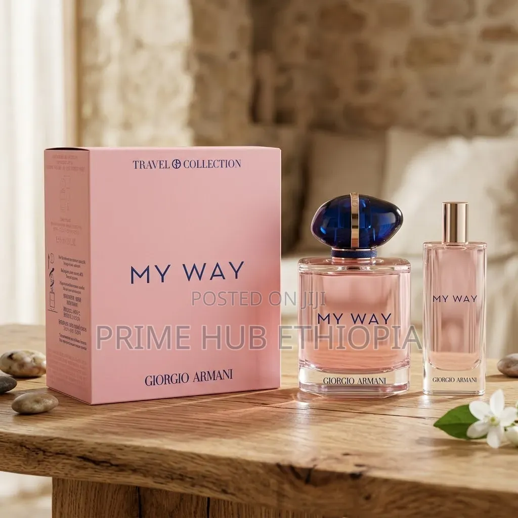 Armani My Way Eau De Parfum + Travel Spray 90ml+15ml