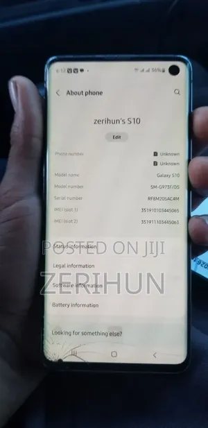Samsung Galaxy S10 128 GB White