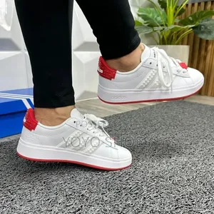 Adidas Grand Court X Lego "White/Red Fashion Sneaker Men's Shoes