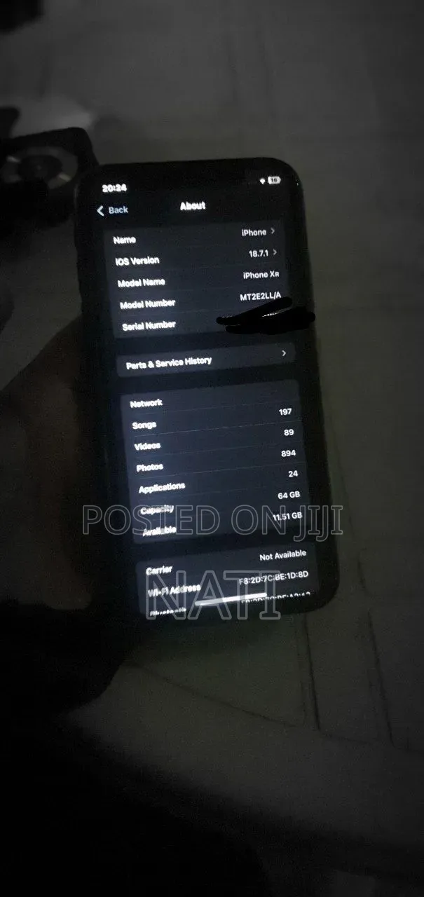 Apple iPhone XR 64 GB Black