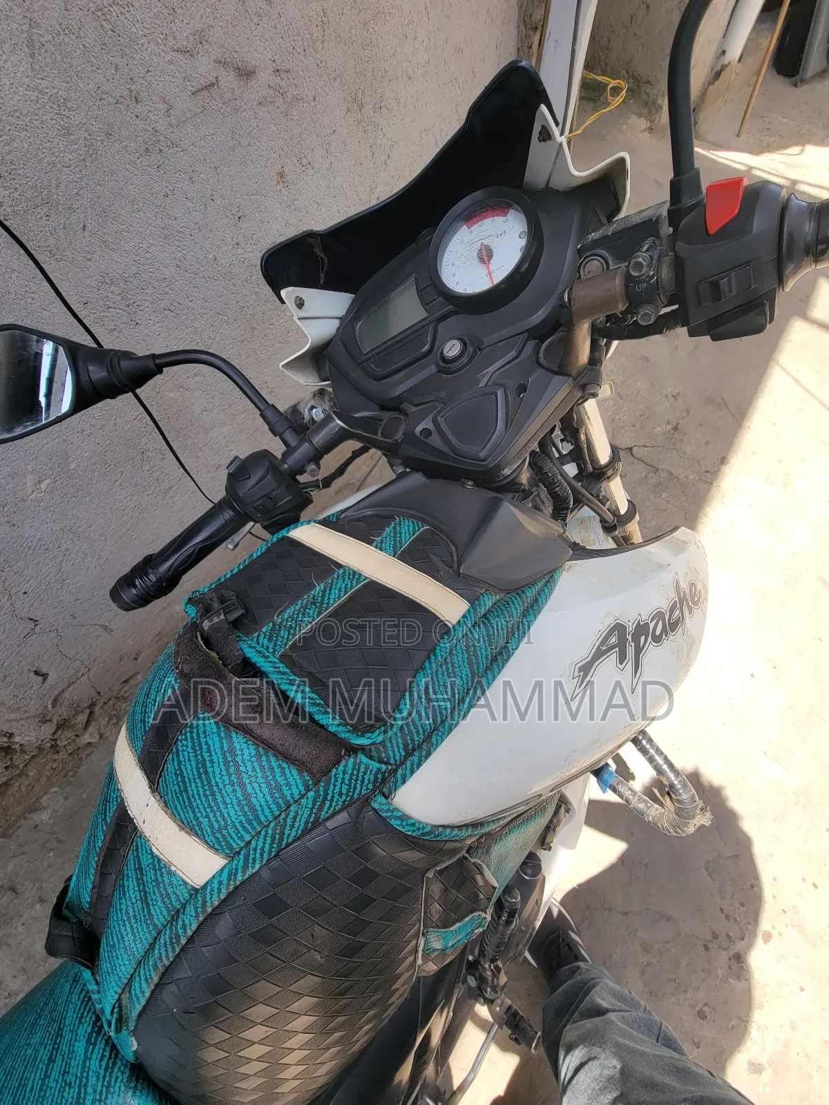 Motorcycle 2015 White