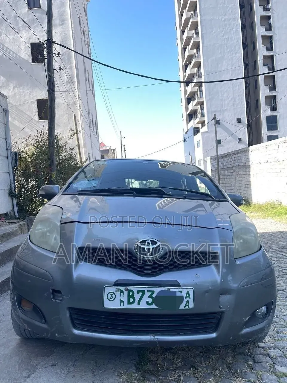 Toyota Yaris 2010 Gray