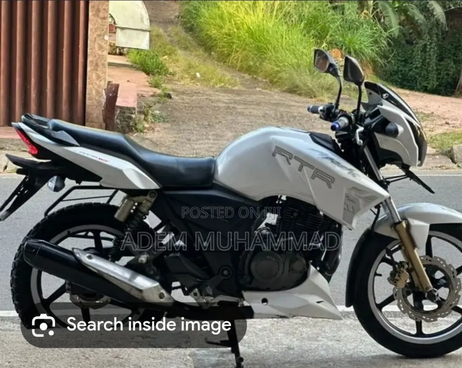 Motorcycle 2015 White