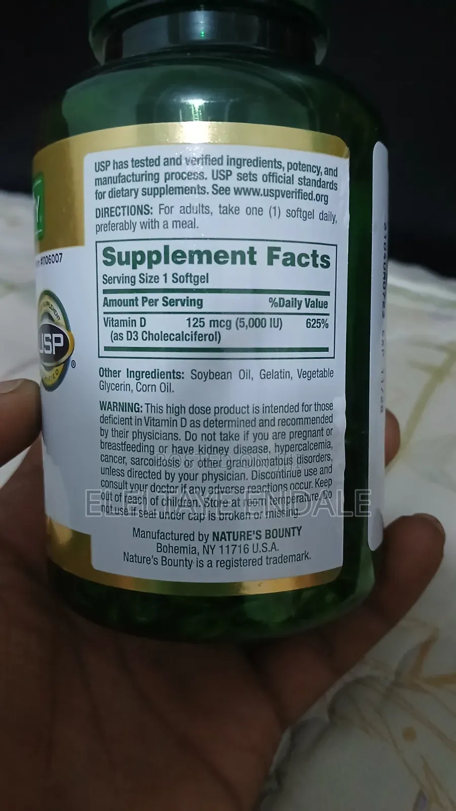 Vitamin D3 5000iu