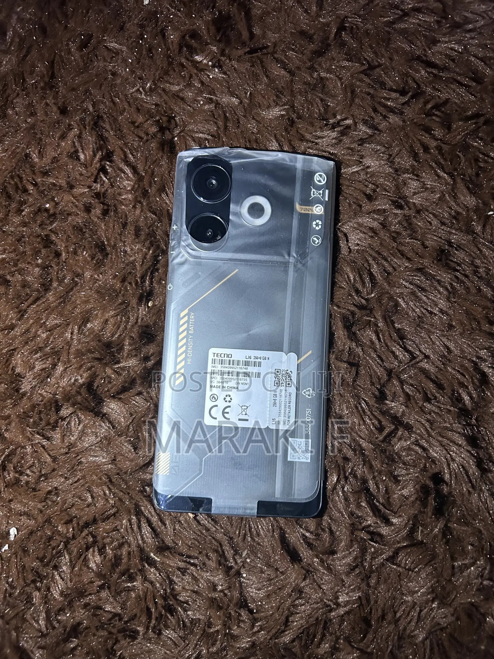 New Tecno Pova 6 Neo 256 GB Black