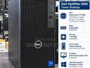 New Desktop Computer Dell OptiPlex 5060 8GB Intel Core i7 HDD 1T