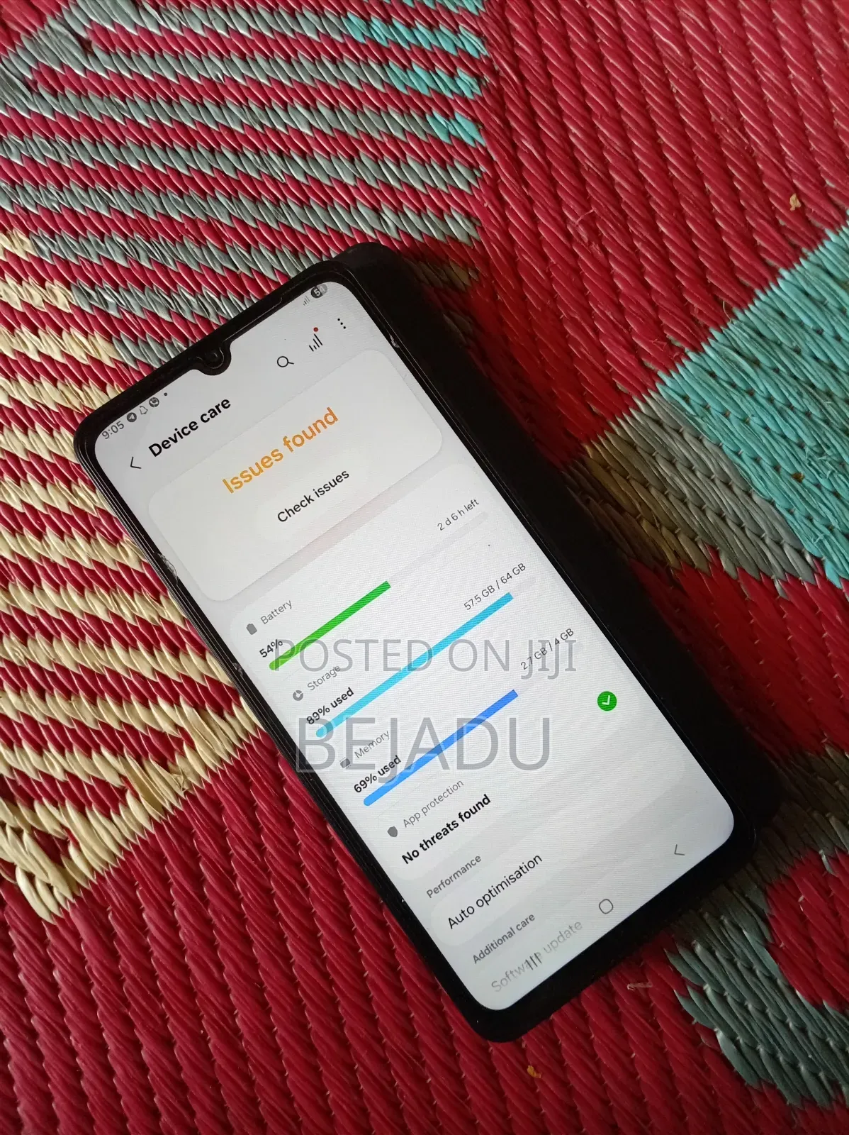 New Samsung Galaxy A06 64 GB Blue