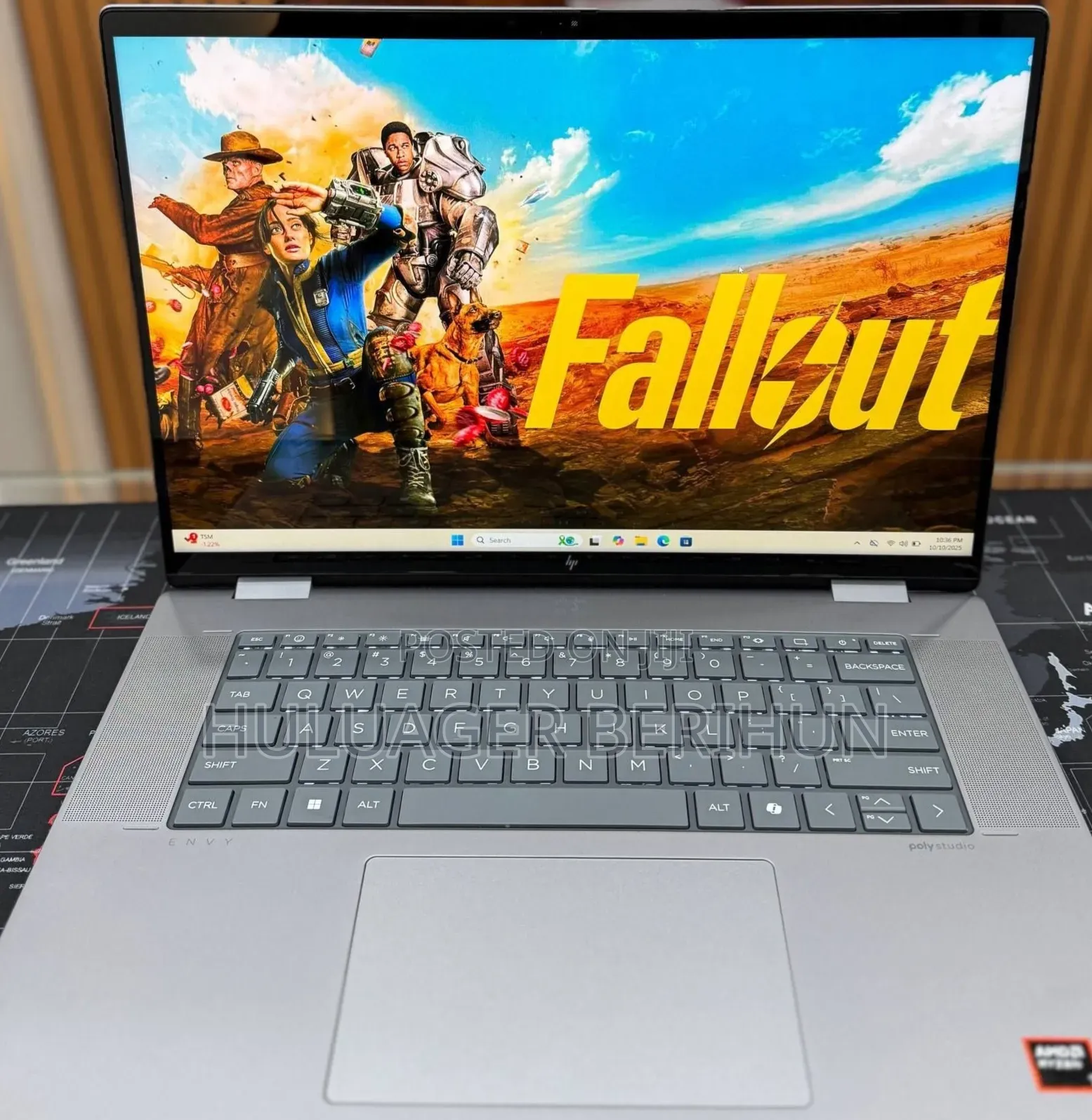 New Laptop HP Envy x360 16GB AMD Ryzen 7 SSD 512GB