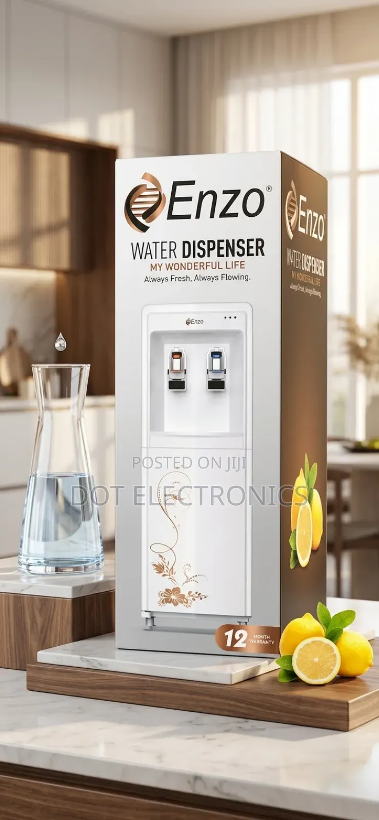 Enzo Freestanding Water Dispenser