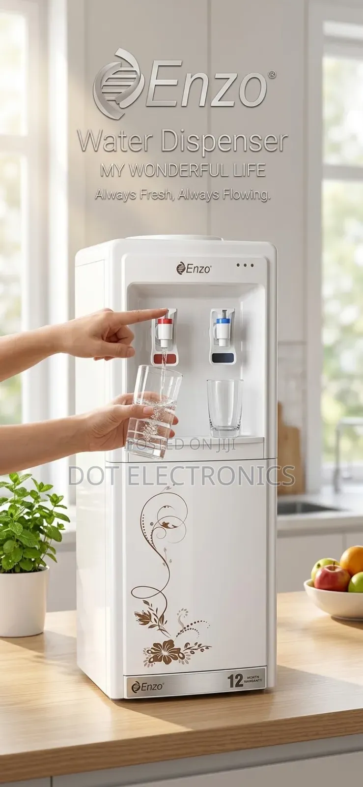 Enzo Freestanding Water Dispenser
