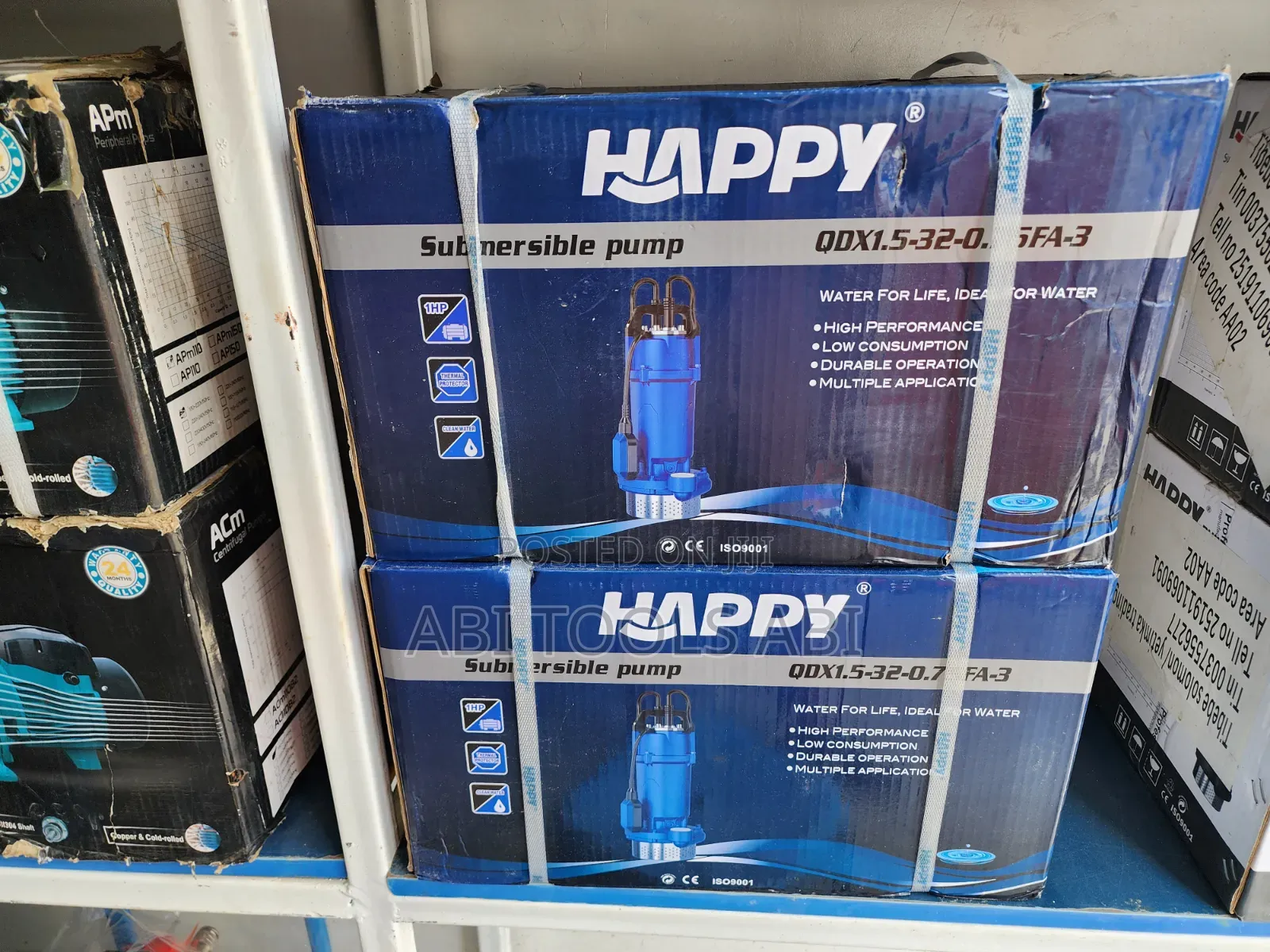 HAPPY 1Hp Submersible Pump