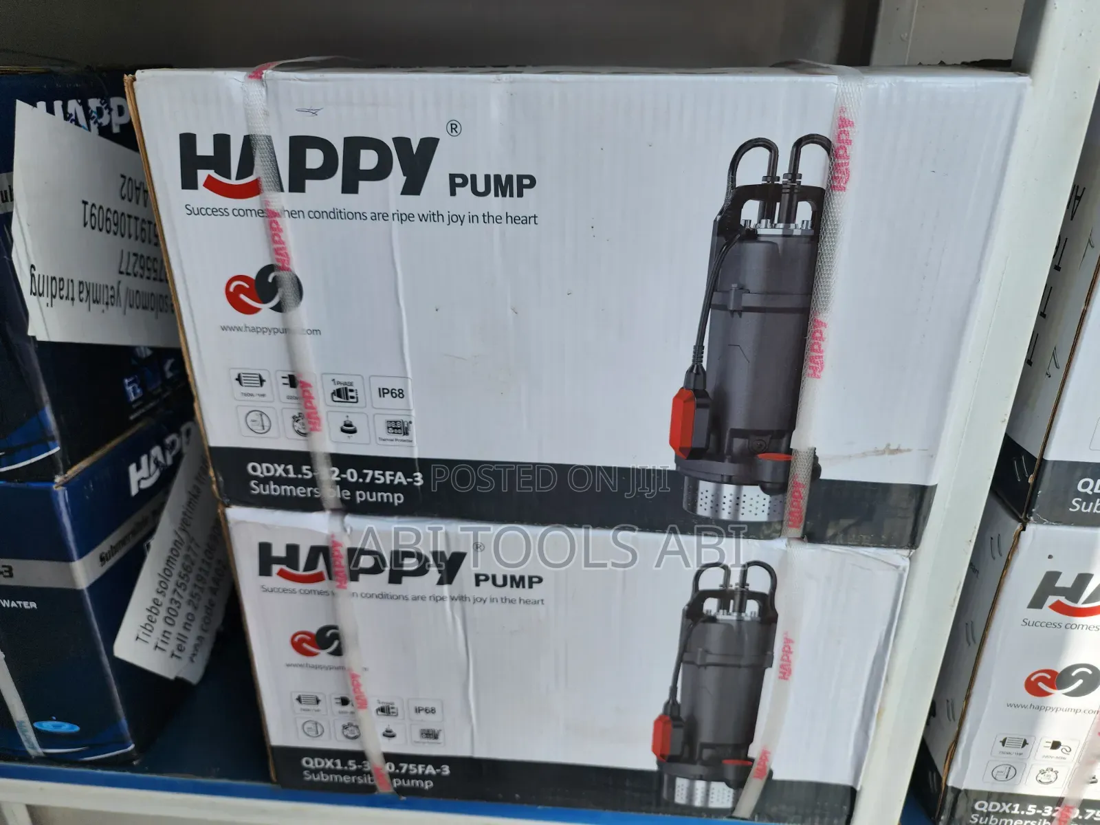 HAPPY 1Hp Submersible Pump