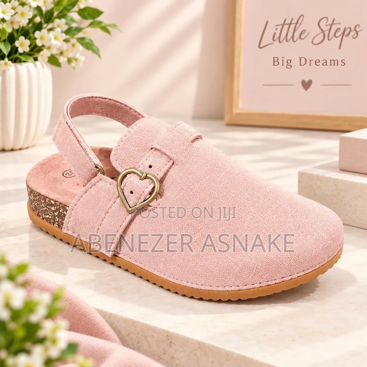 Unisex Seude Clog Sandals
