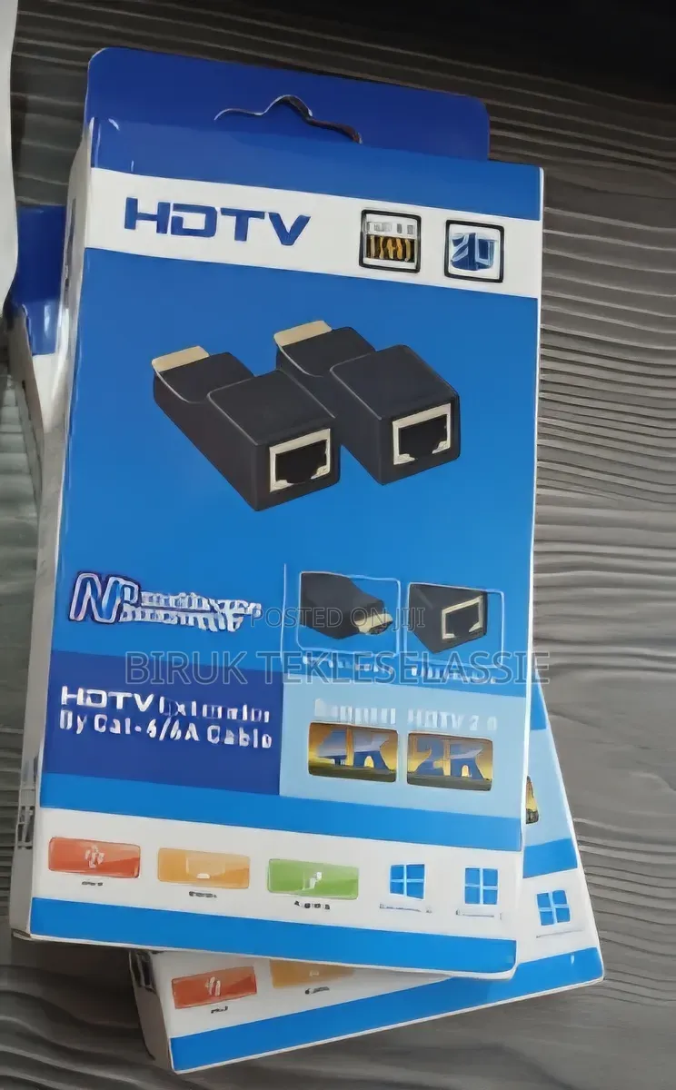 Hdmi 30m Extender to Rj45 Cat5 Network Lan Ethernet Repeater