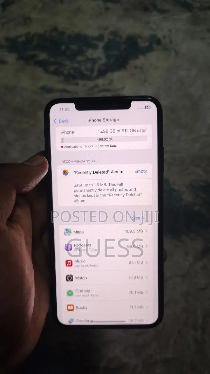 Apple iPhone XS Max 512 GB Black