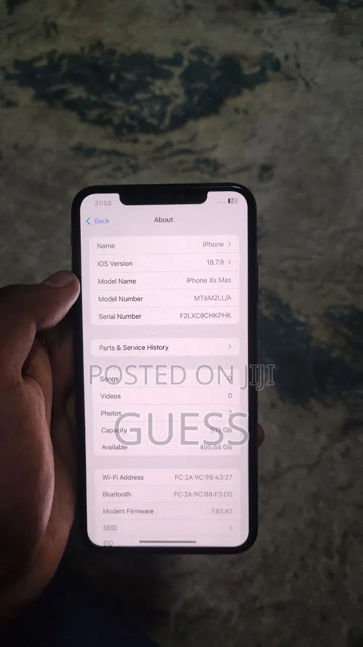 Apple iPhone XS Max 512 GB Black