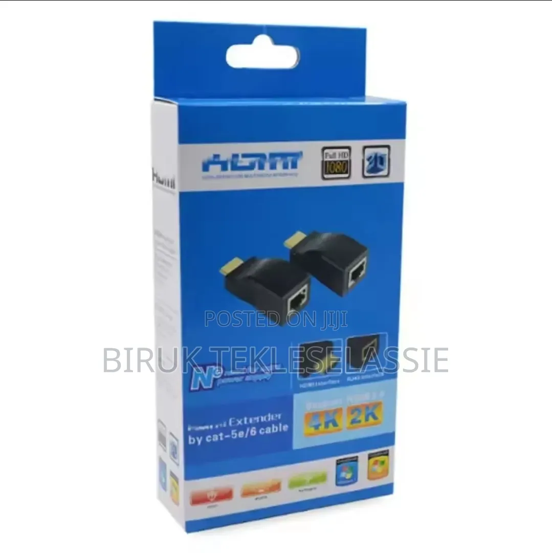 HDMI Extender Over Cat6 Cable 30M