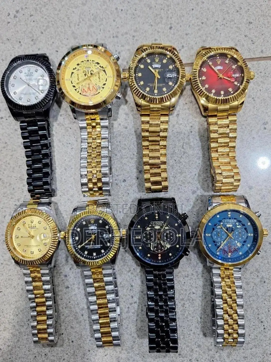 Rolex & Citizen Watch