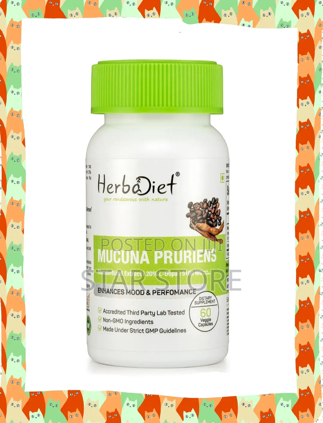 Mucuna Purines 20% L Dopa Extract