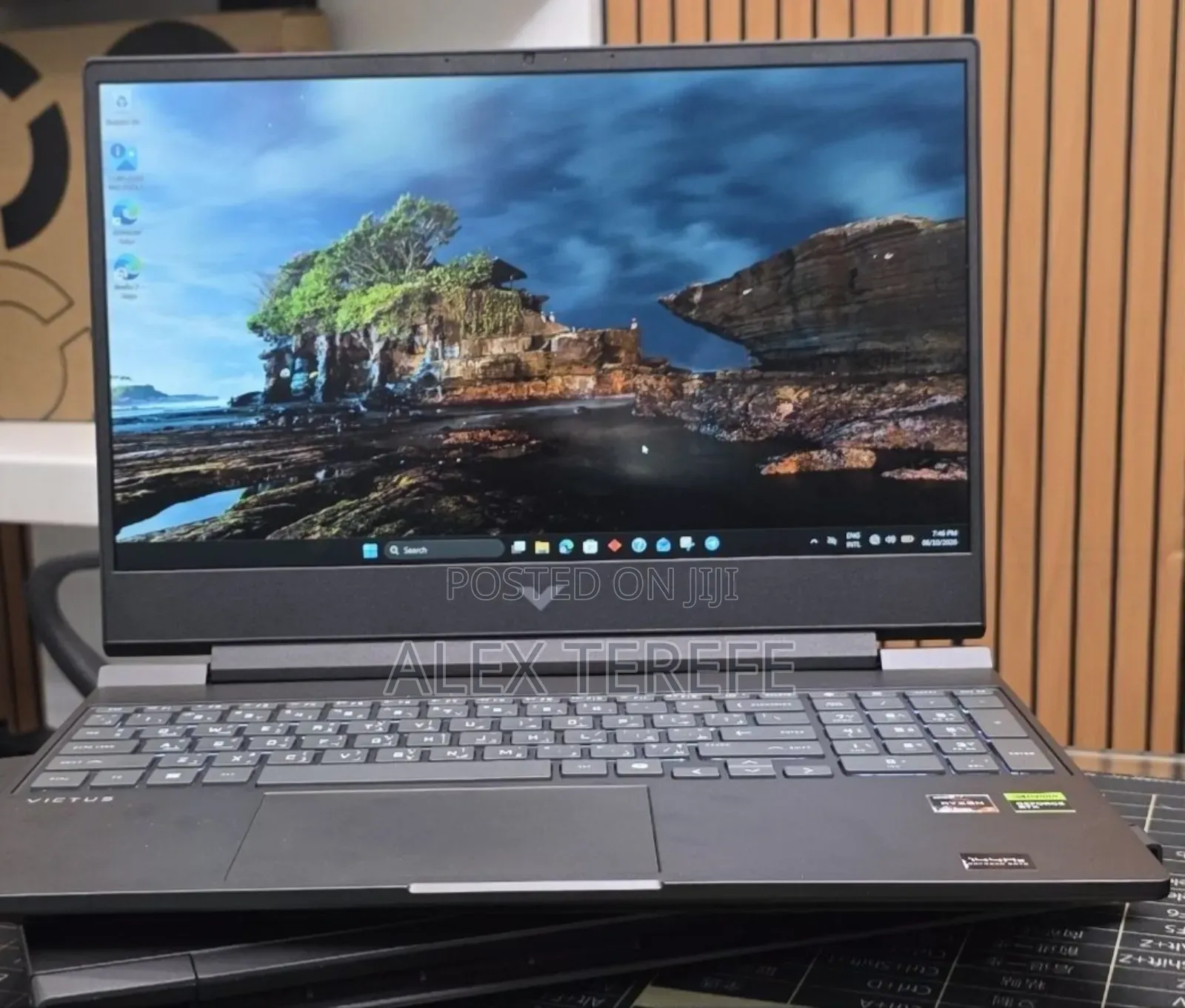 New Laptop HP Victus 16 16GB AMD Ryzen 7 SSD 512GB