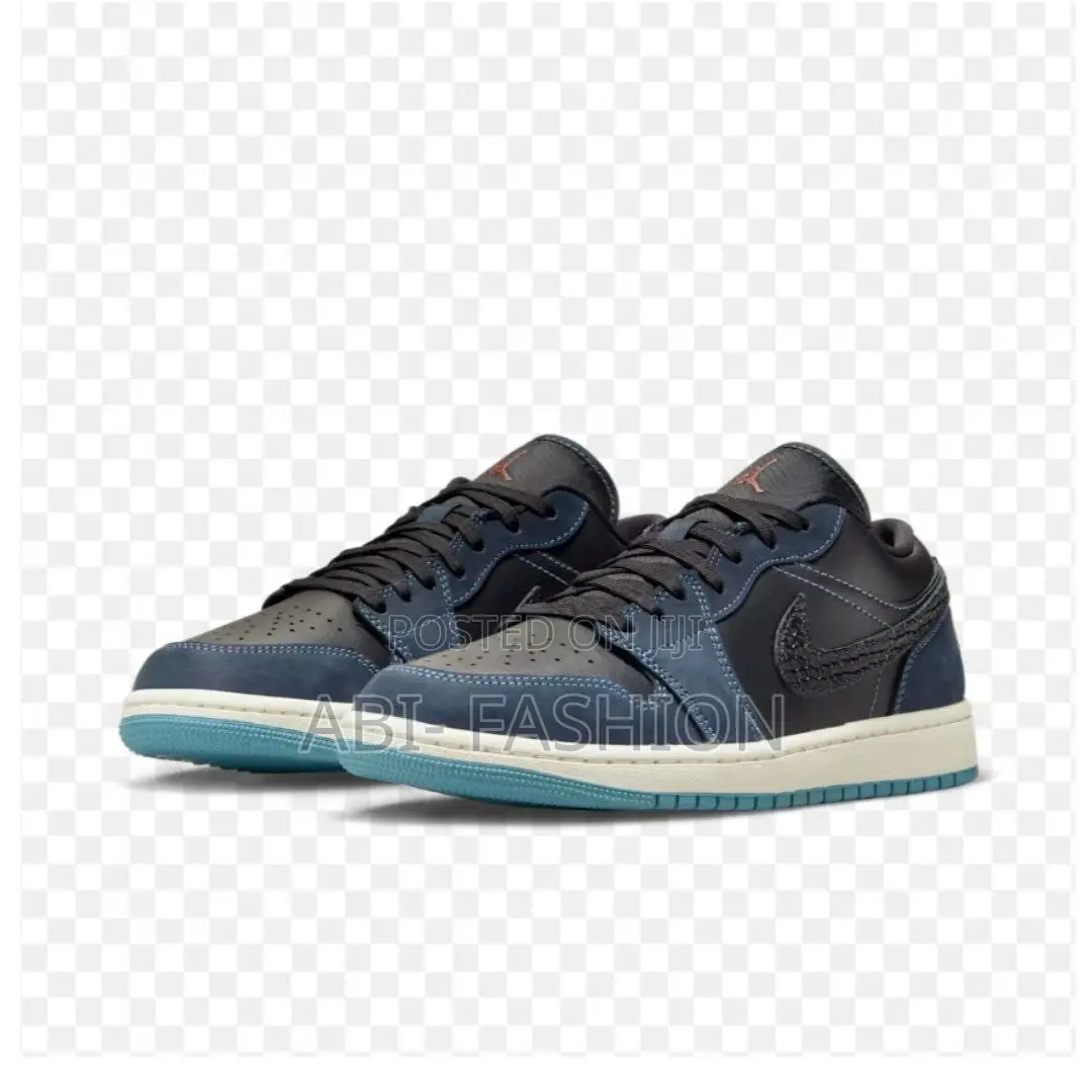 Nike Jordan 1 Low Pro Snake Skin Blue Shoes | New Arrival