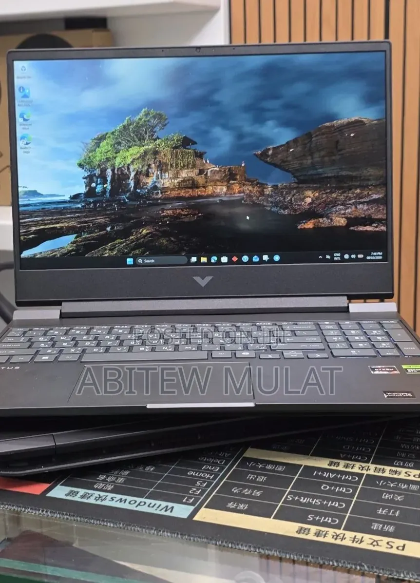 New Laptop HP Victus 16 16GB AMD Ryzen 7 SSD 512GB