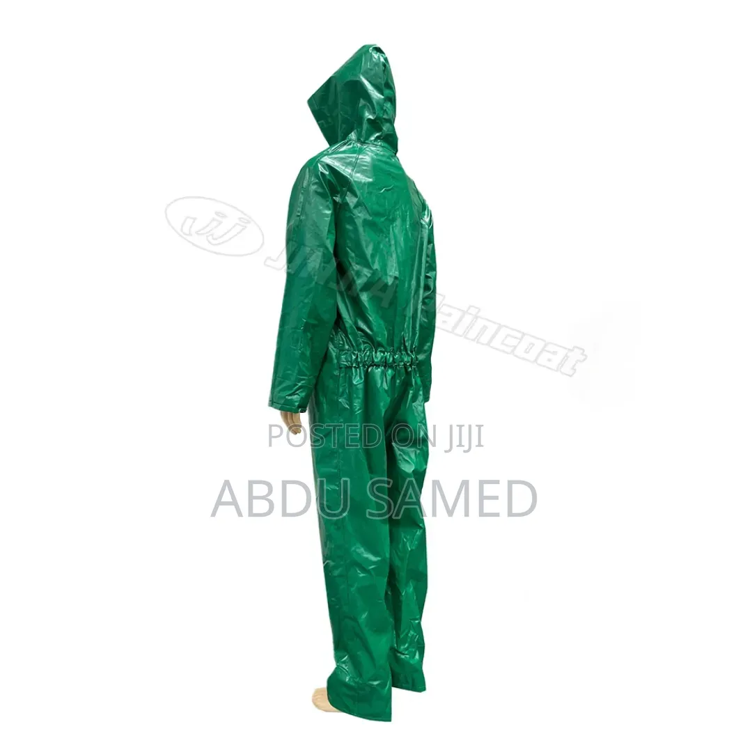 Heavy-Duty, Waterproof PVC Chemical Safety Protection