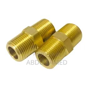 Brass Hex Nipples Connectors