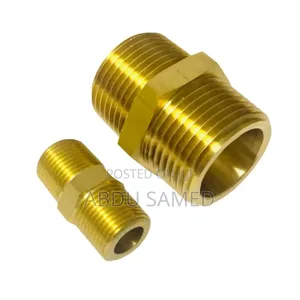 Brass Hex Nipples Connectors