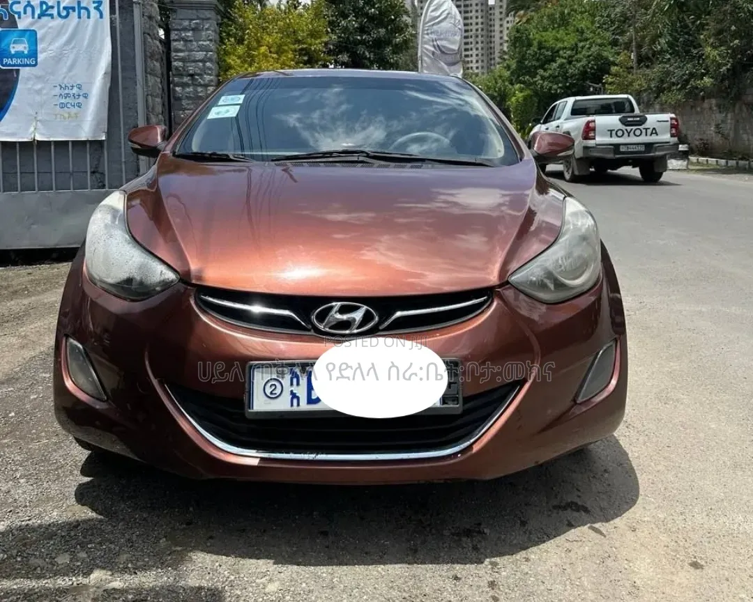 Hyundai Elantra 2014 Burgundy