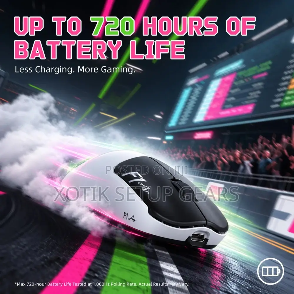 [PRE-ORDER] ATTACK SHARK F1 AIR Wireless Gaming Mouse - Flagship Mouse