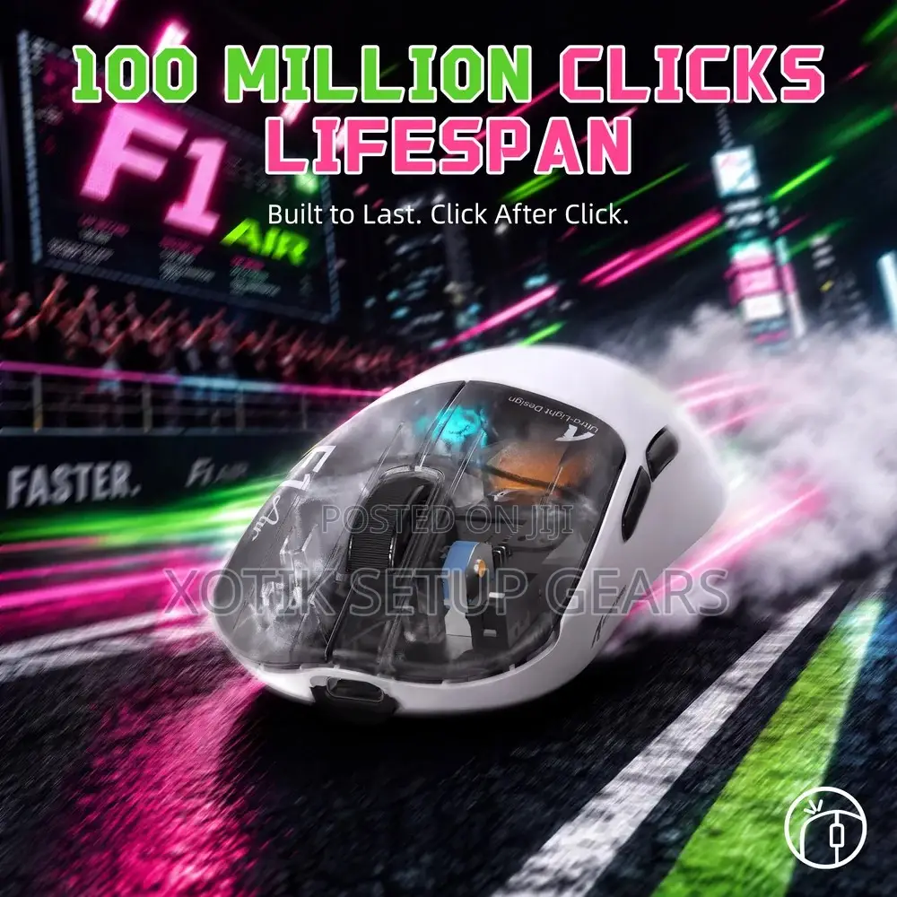 [PRE-ORDER] ATTACK SHARK F1 AIR Wireless Gaming Mouse - Flagship Mouse