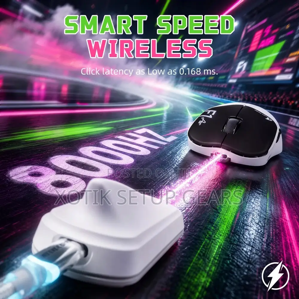 [PRE-ORDER] ATTACK SHARK F1 AIR Wireless Gaming Mouse - Flagship Mouse