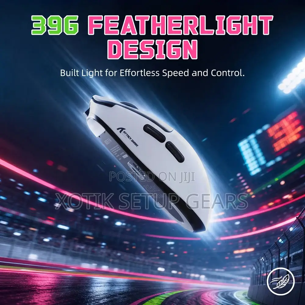 [PRE-ORDER] ATTACK SHARK F1 AIR Wireless Gaming Mouse - Flagship Mouse