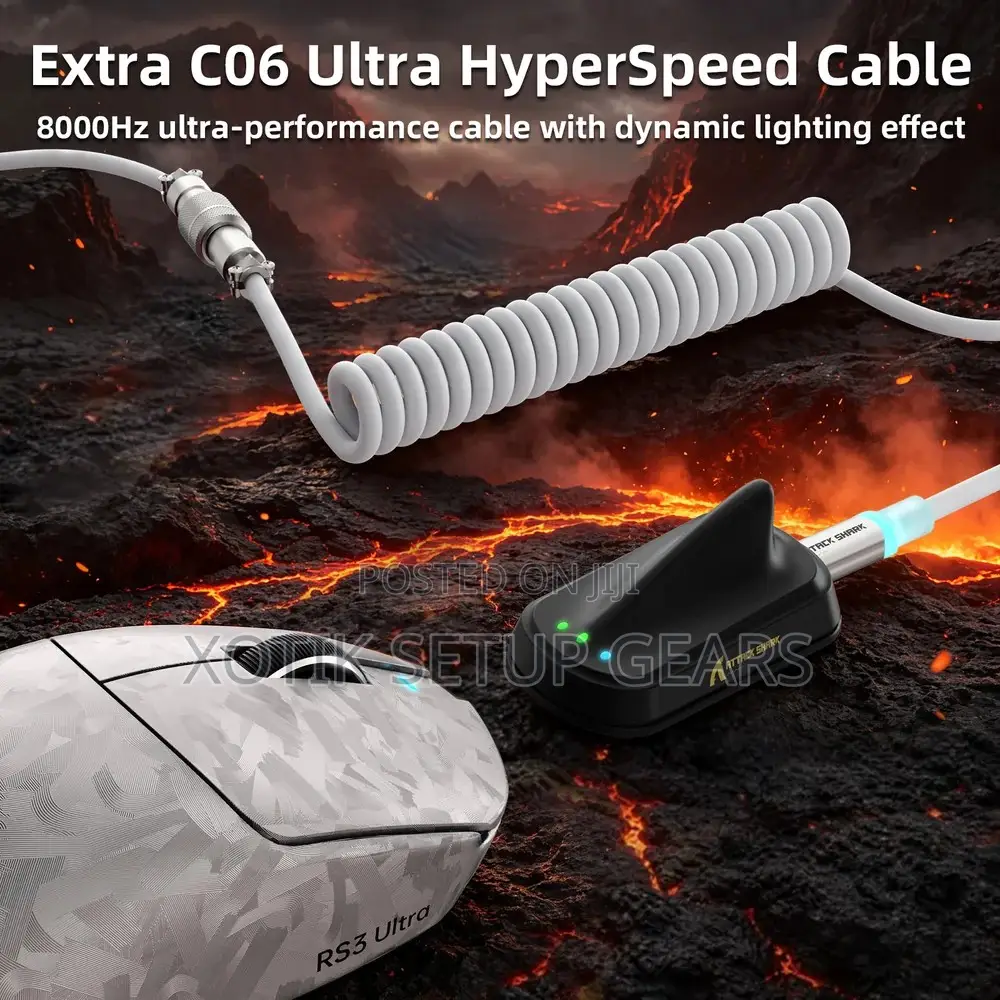 [PRE-ORDER] ATTACK SHARK RS3 ULTRA Carbon Fiber Wireless Gaming Mouse
