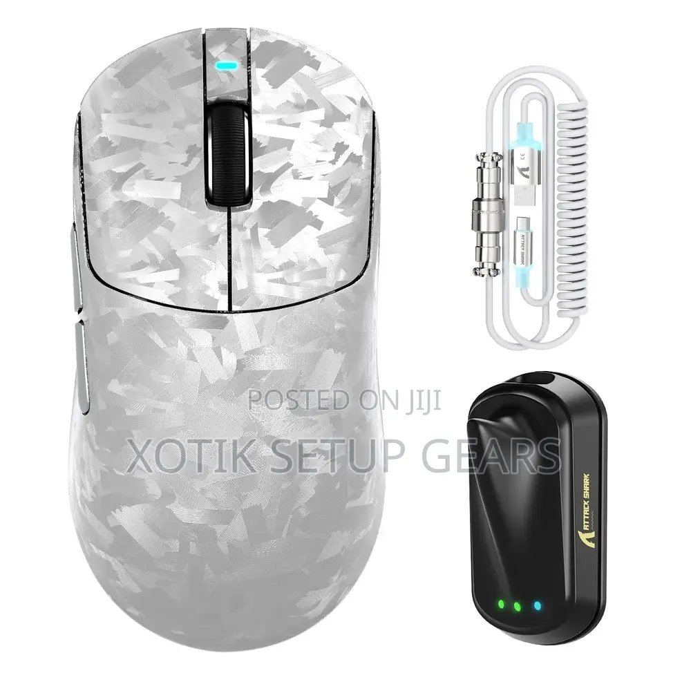 [PRE-ORDER] ATTACK SHARK RS3 ULTRA Carbon Fiber Wireless Gaming Mouse