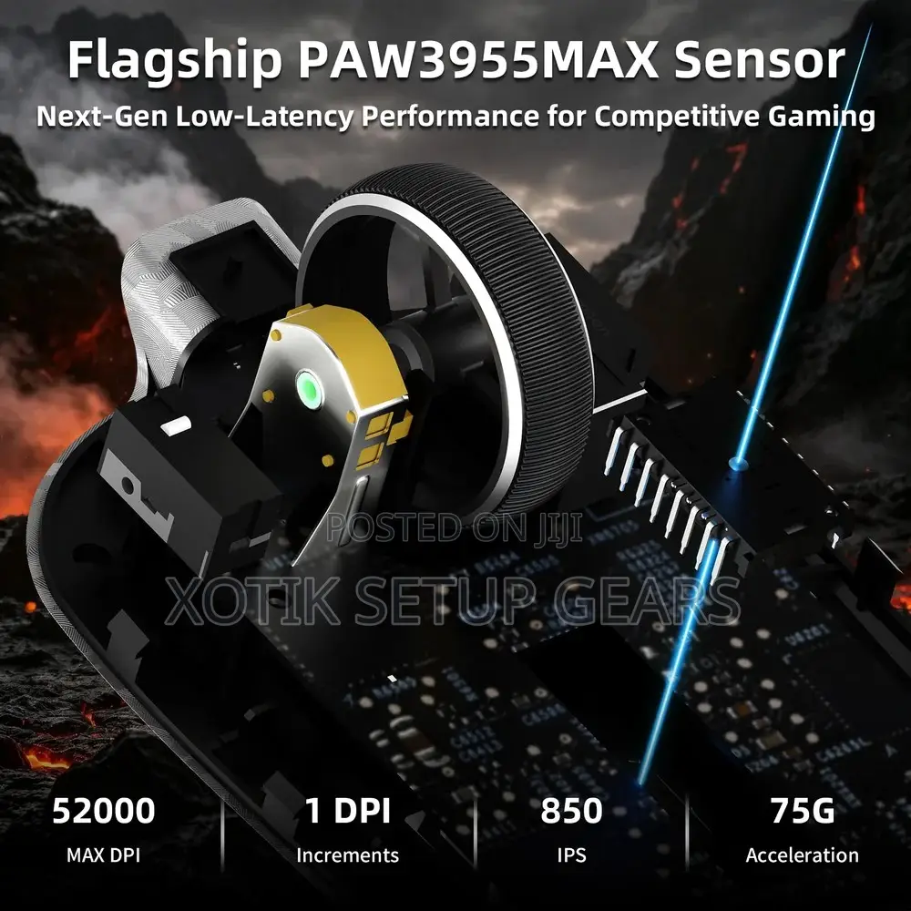 [PRE-ORDER] ATTACK SHARK RS3 ULTRA Carbon Fiber Wireless Gaming Mouse