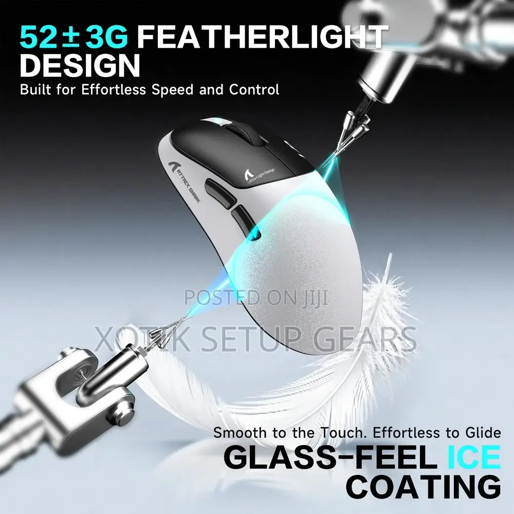[PRE-ORDER] ATTACK SHARK V2 AIR Wireless Gaming Mouse - Flagship Mouse