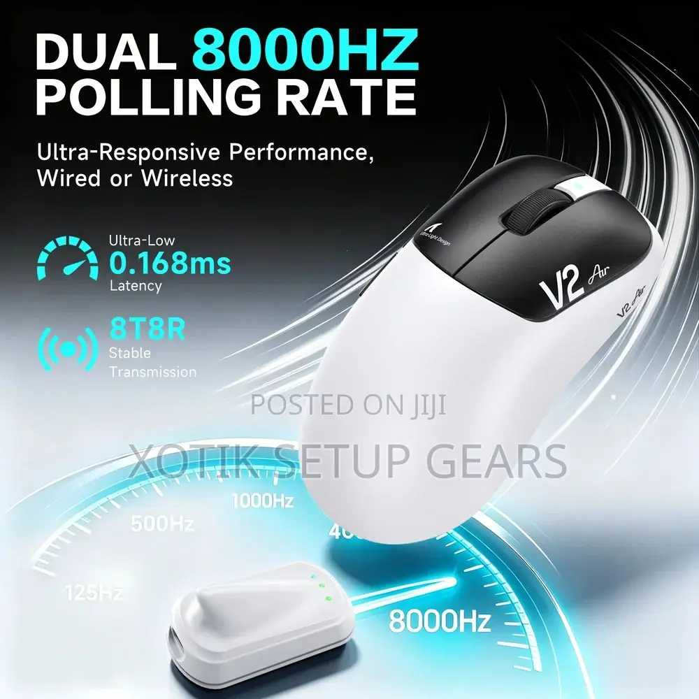[PRE-ORDER] ATTACK SHARK V2 AIR Wireless Gaming Mouse - Flagship Mouse