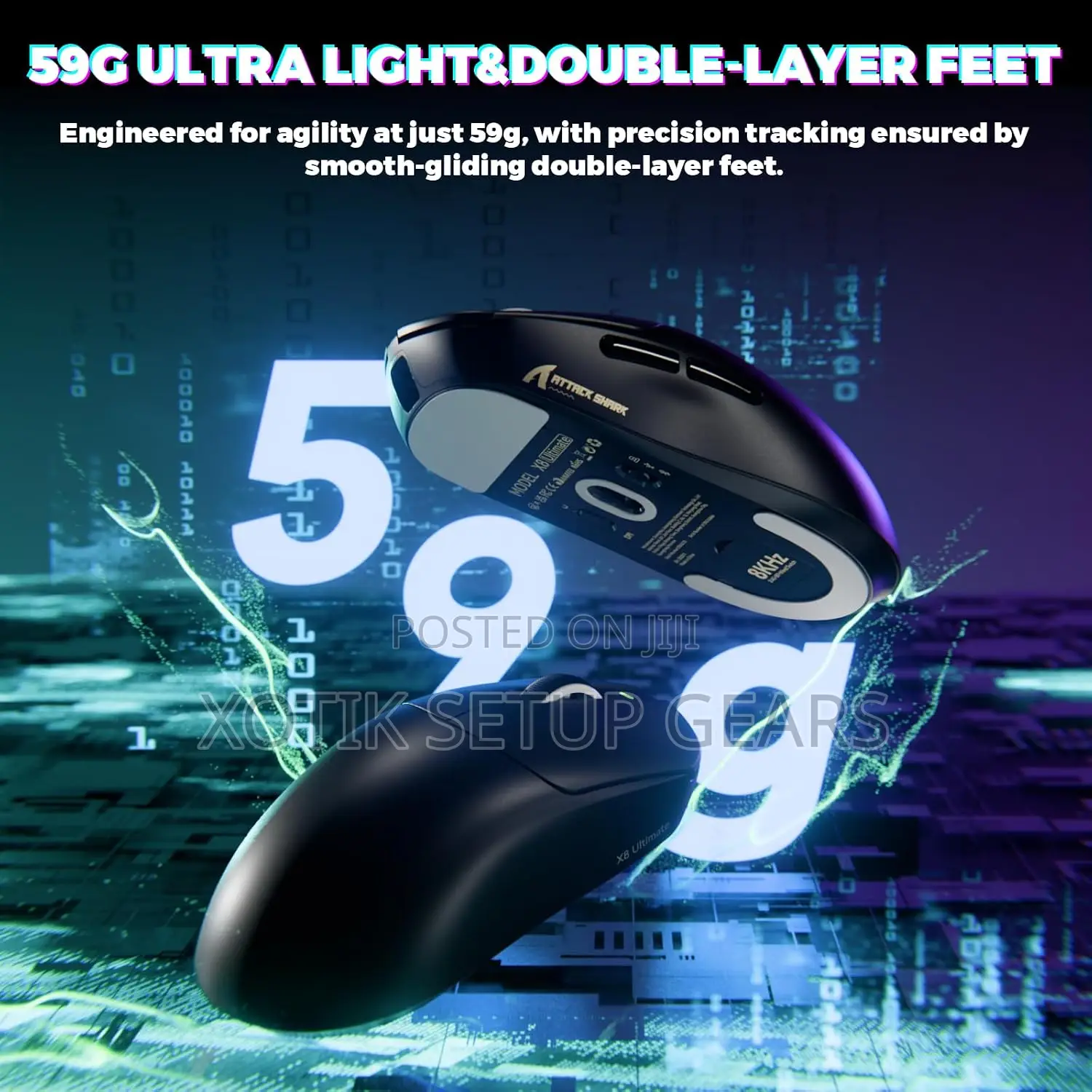 [Pre-Order] ATTACK SHARK X8 ULTIMATE Wireless Gaming Mouse