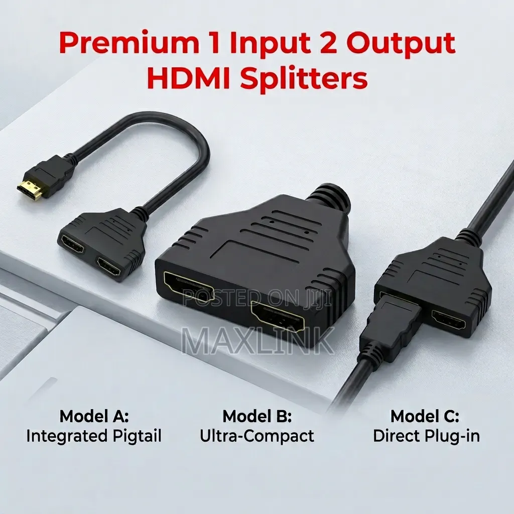 Hdmi Splitter 1 Input 2 Output