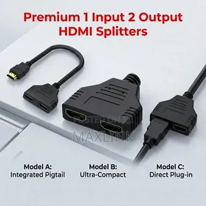 Hdmi Splitter 1 Input 2 Output