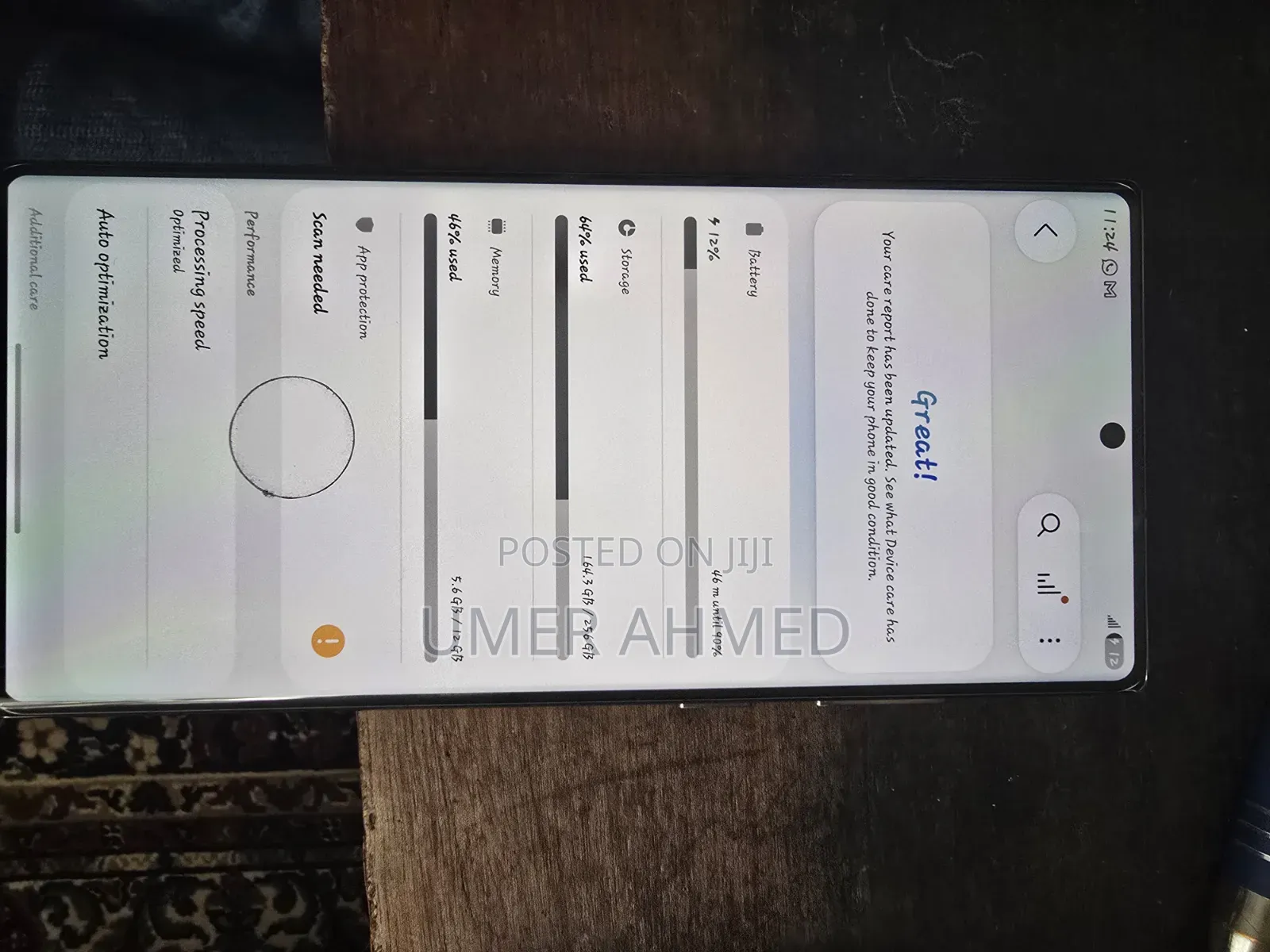 Samsung Galaxy S22 Ultra 256 GB Black