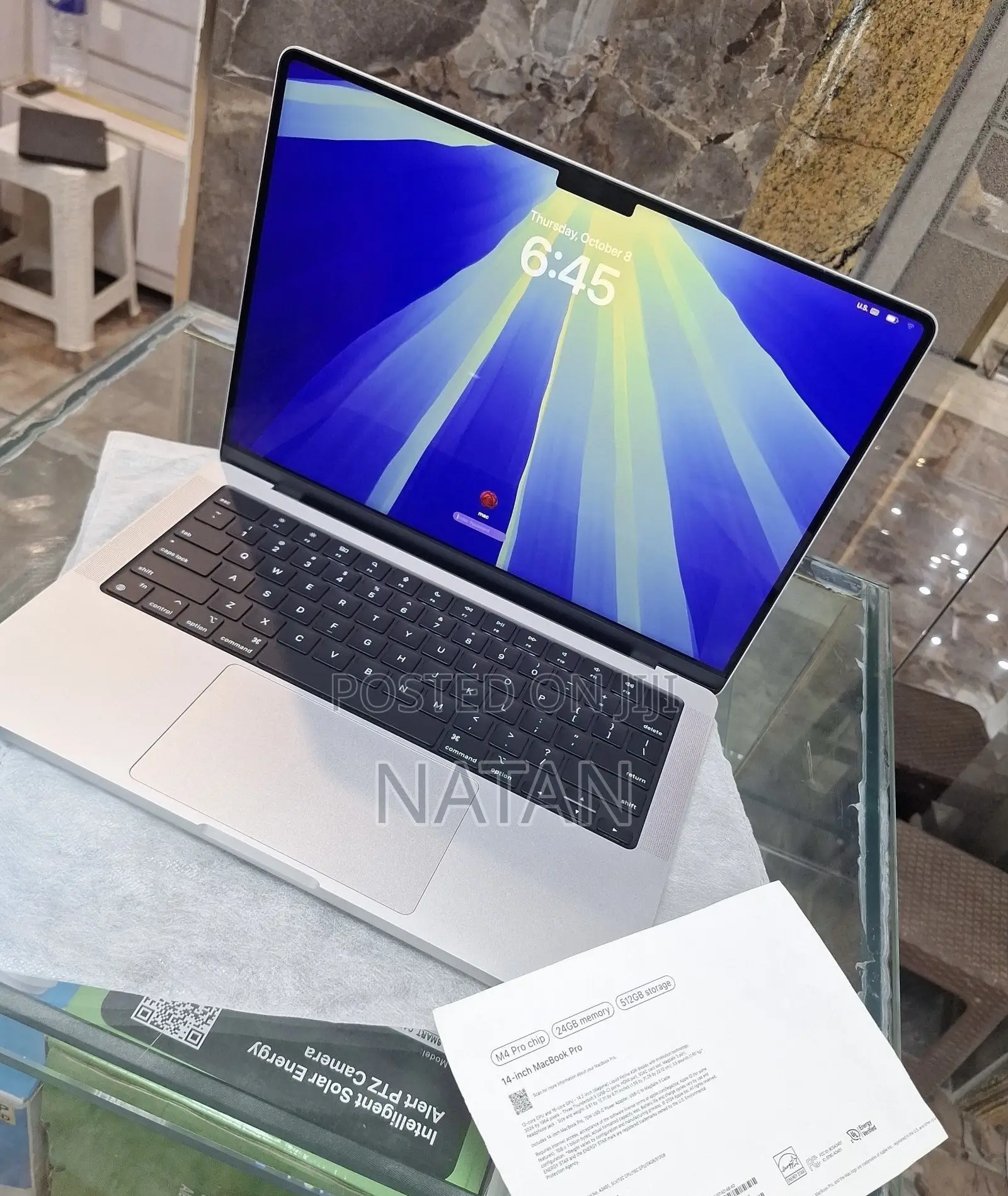 New Laptop Apple MacBook Pro 2024 M4 24GB Apple M4 Pro SSD 512GB
