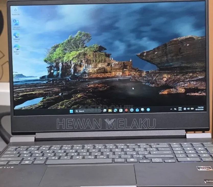 New Laptop HP Victus 16 16GB AMD Ryzen 7 SSD 512GB