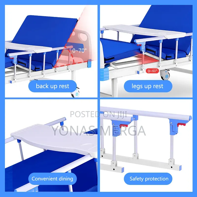 Hospital Bed命~head/Foot Boards, and Collapsible Side Rails
