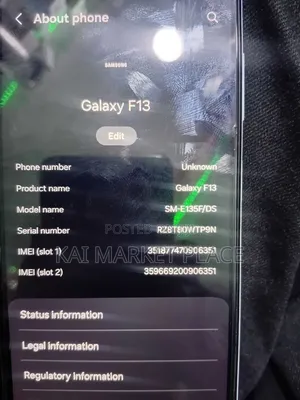 Samsung Galaxy F13 128 GB