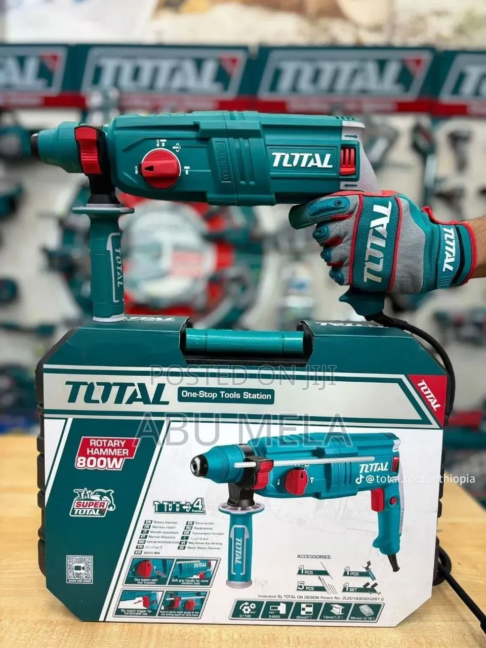 Total Rotry Hamer Drill