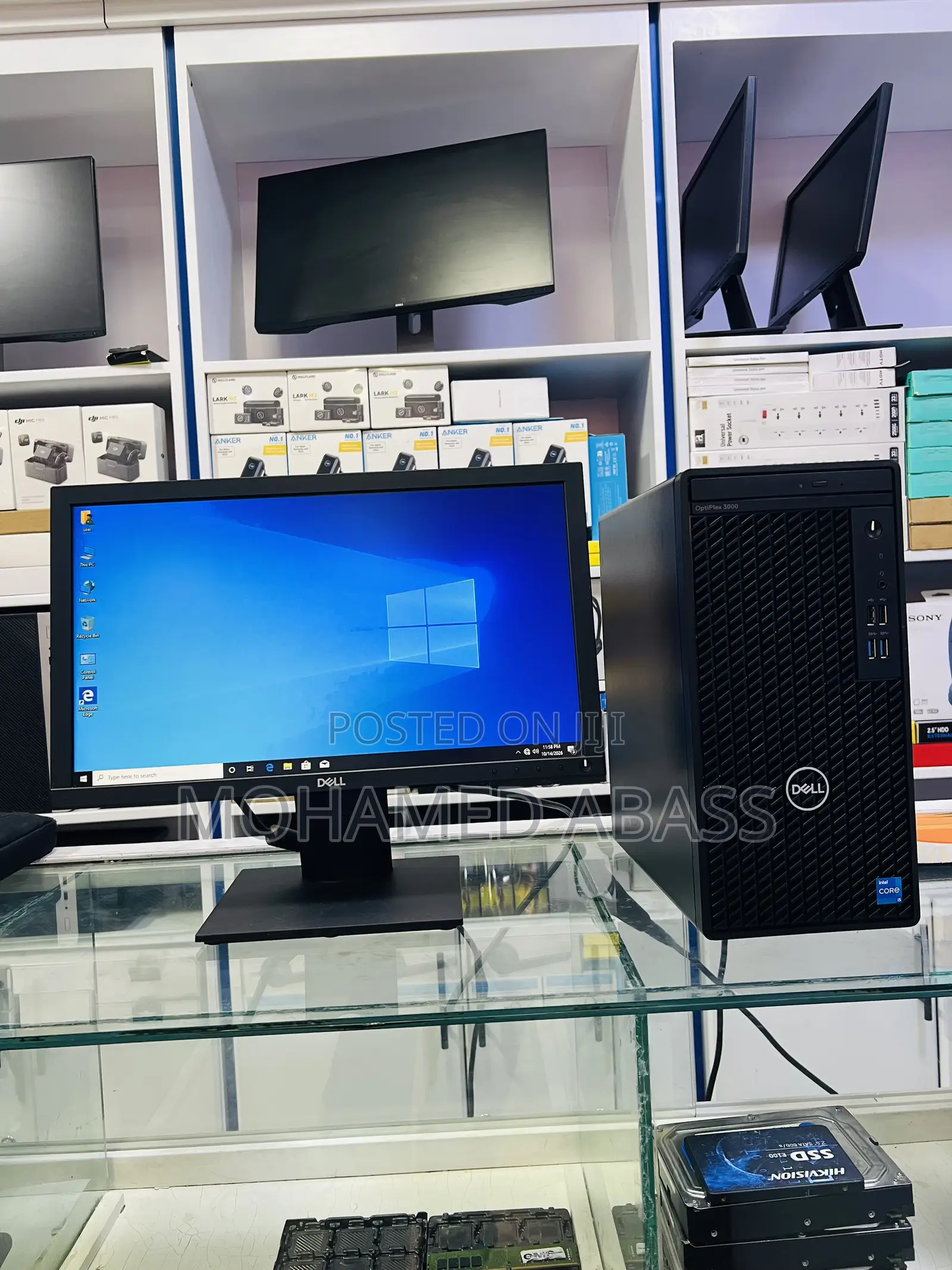 New Desktop Computer Dell OptiPlex 3000 MT 8GB Intel Core i5 HDD 1T